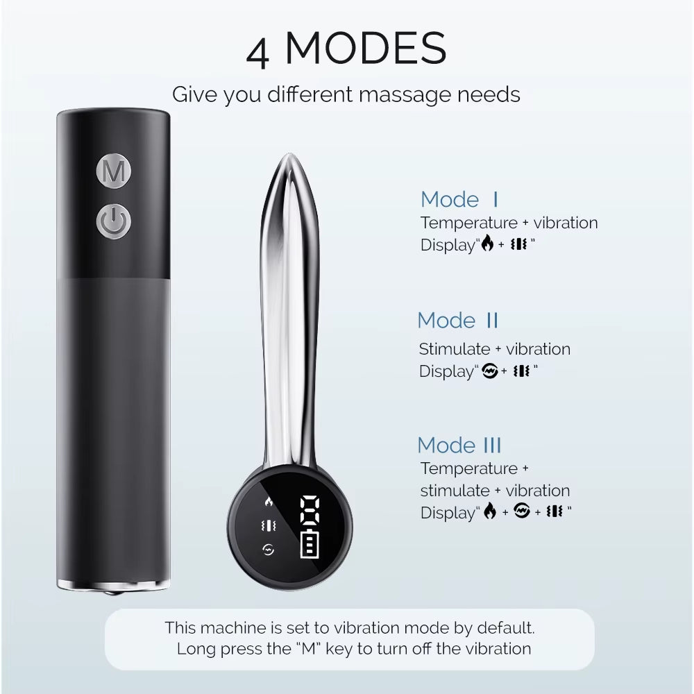 Electric Fascia Massager Microcurrent Vibration Body Lifting Guasha Massage Face Beauty SPA Muscle Relief Relaxation